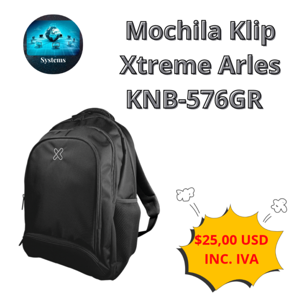 Mochila Klip Xtreme Arles KNB-576GR
